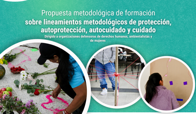 Propuesta metodológica de formación sobre lineamientos metodológicos de protección, autoprotección, autocuidado y cuidado