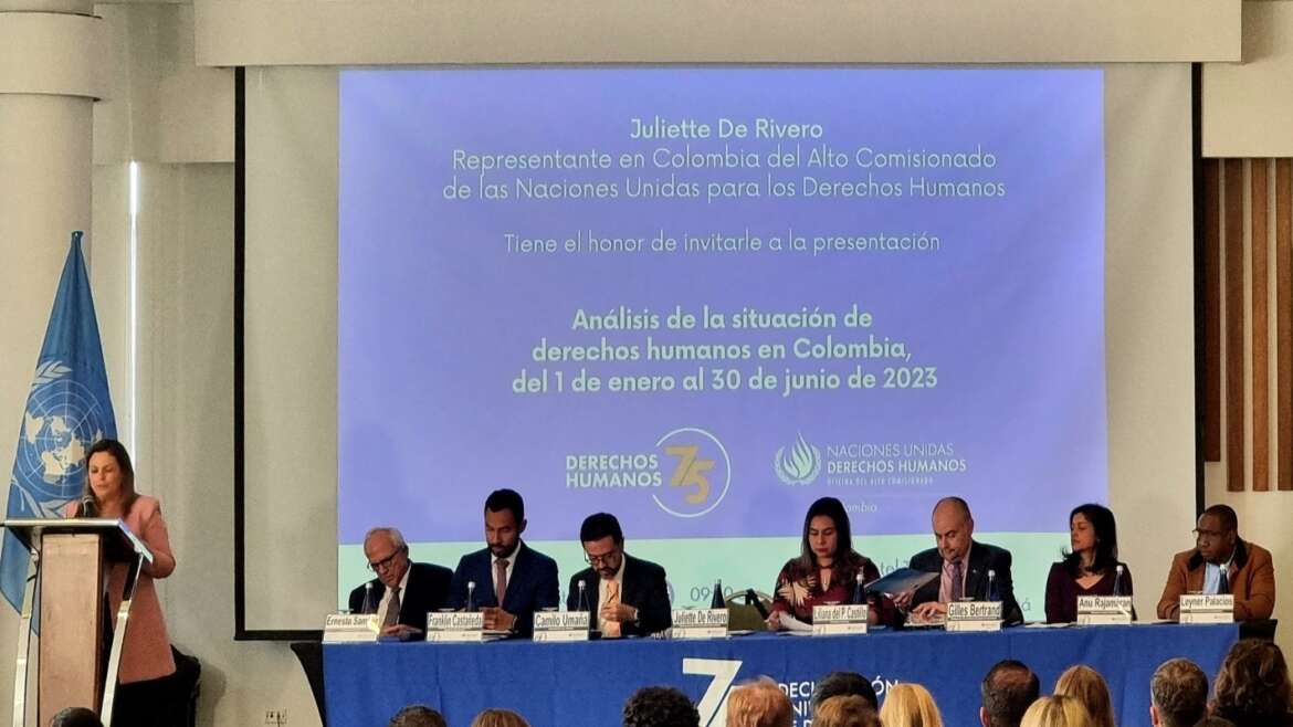 “Deterioro para la libertad de expresión de personas defensoras de derechos humanos, líderes, lideresas y comunidades en los territorios” Alto Comisionado de la ONU