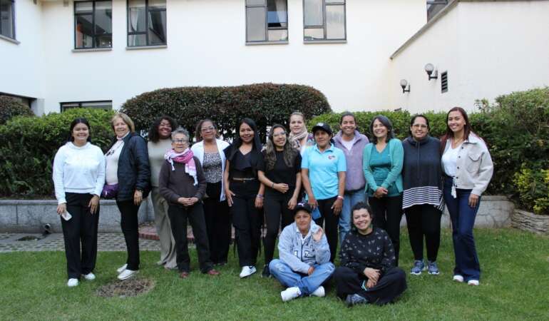 Lideresas se unen en un encuentro nacional para fortalecer la protección y el cuidado colectivo