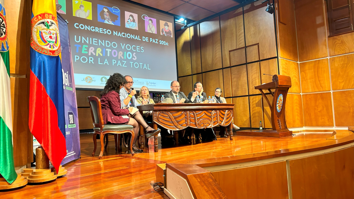 “El corazón del acuerdo es la comunidad” Congreso Nacional de Paz: Uniendo Voces, Territorios por la Paz Total